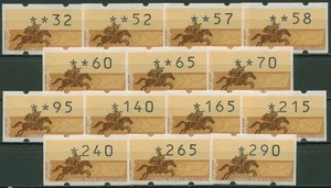 Portugal ATM 1990 Pista Juego de teclas 14 valores, ATM 2.1 S3 nuevo - Imagen 1 de 1