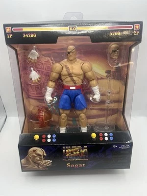 Figura de acción Ultra Street Fighter II: The Final Challengers Sagat escala 1/12 Foto 1 de 2