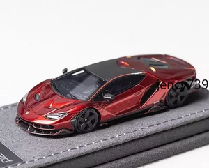 SJ 1:64 Scale Resin car model Lamborghini Centenario LP770-4 Red - Picture 1 of 6