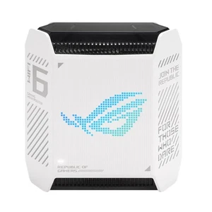 ASUS ROG Rapture GT6 AX10000 1er Pack Tri-Band Gaming Mesh WiFi 6 2,5G weiß - Bild 1 von 6
