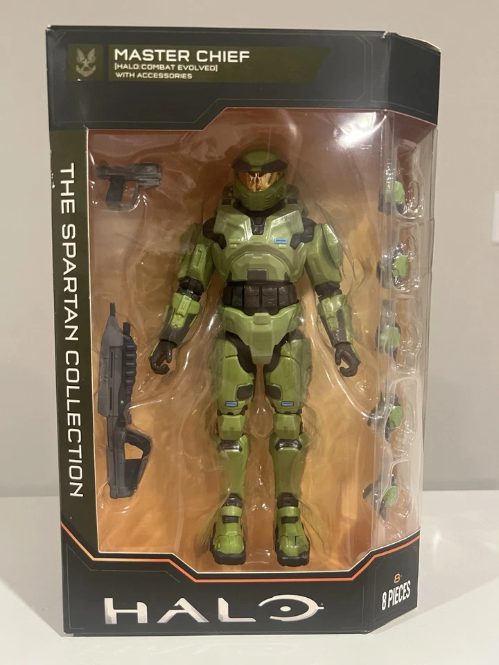 HALO Spartan Collection Series Wave 5 MASTER CHIEF Combat Evolved Action Figure - Image 1 of 1