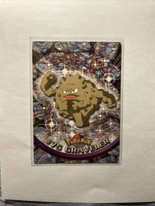 #75 Graveler 1999 TOPPS Pokemon TV Animation Edition Black Logo Vintage! - Picture 1 of 2