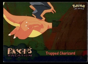 Trapped Charizard [Foil] #51 Pokemon 1999 Topps Movie LP - Picture 1 of 2
