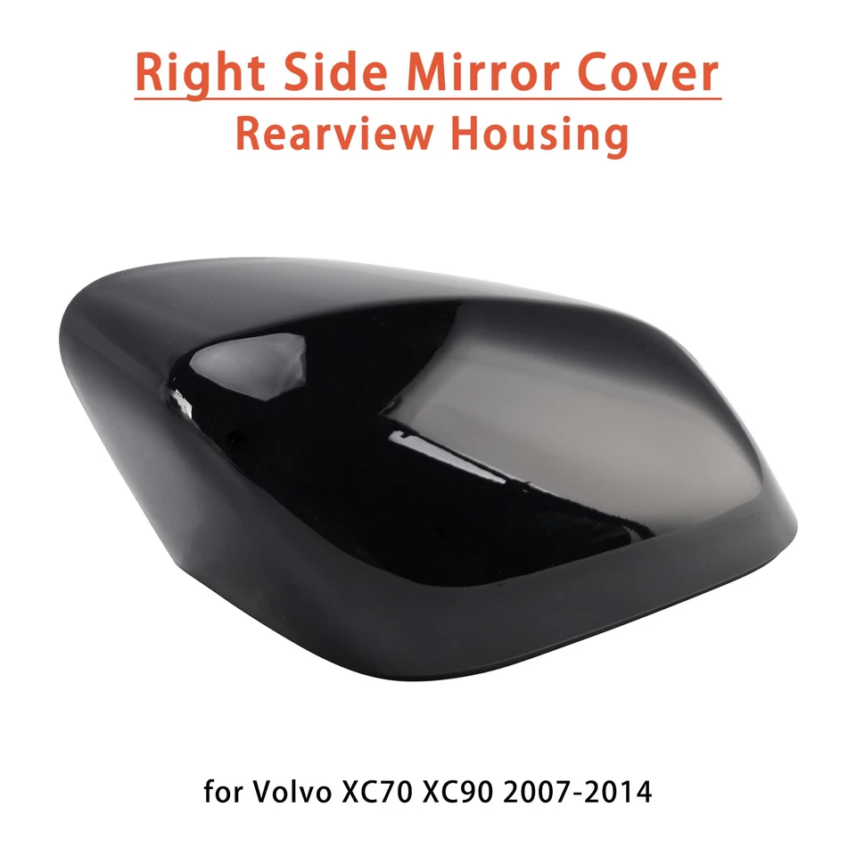 Right Side Mirror Cover Rearview Housing for Volvo XC70 XC90 2007-2014 Foto 1 de 4