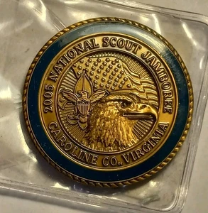 2005 National Scout Jamboree Münze Caroline Co., Virginia  - Bild 1 von 2