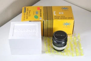 Soligor 28mm f2.8 MD Mount Lens For 35mm Minolta Film Camera Made in Japan - Imagen 1 de 2
