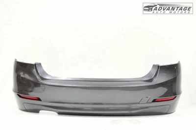 2013-2015 BMW 328I XDRIVE F30 REAR BUMPER COVER PANEL MINERAL GRAU METALLIC OEM - Image 1 of 4