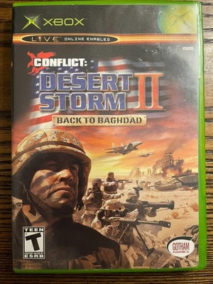 Conflict: Desert Storm II Back to Baghdad (Microsoft Xbox, 2003) Complete : Good - Image 1 of 4
