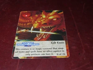 Spellfire: 1st Edition: Chase Card 11/25: Gib Evets - Picture 1 of 2