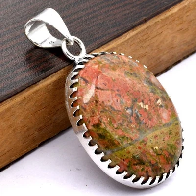 Unakit Ethnischer Handgefertigter Anhänger Schmuck 0,8" P 1519 - Bild 1 von 4