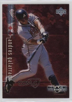 1999 Upper Deck Black Diamond Double Diamond /3000 Andres Galarraga #7 - Image 1 of 2