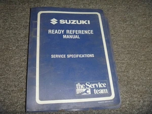 1995 Suzuki LT-F4WDXS King Quad ATV Specifications Ready Reference Manual xz - Picture 1 of 11