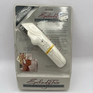 Vintage Epilady Trio 3 Speed Cord Cordless Rechargeable Hair Removal New Sealed - Picture 1 of 9