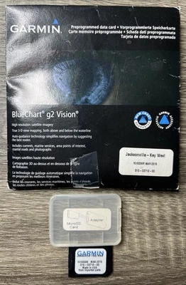 Garmin BlueChart g2 Vision Jacksonville to Key West Bahamas Digital Map 2015 - Image 1 of 4