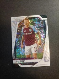 Panini Prizm 2024-25 Lucas Digne White Sparkle Aston Villa - Bild 1 von 2