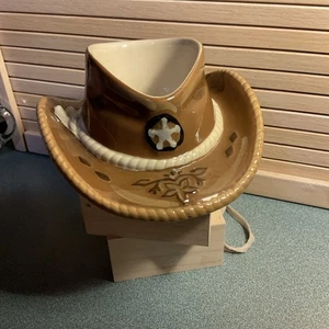 Keramik Cowboy Chip und Dip Schale Sonoma Happy Trails - Bild 1 von 6