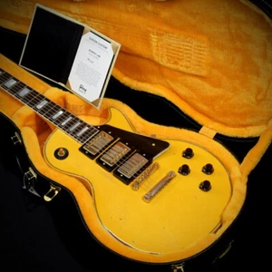 Gibson CS / ML 1957 Les Paul Custom Heavy Aged Heavy Antique White S/N: 741163 - Picture 1 of 11