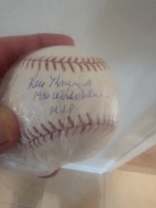 Ray Knight New York Mets handsigniert 1986 World Series MVP signed Baseball - Bild 1 von 2