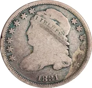 1831 Capped Bust Dime 10c. VG - Picture 1 of 2