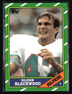 Glenn Blackwood 1986 Topps #58  Football Card