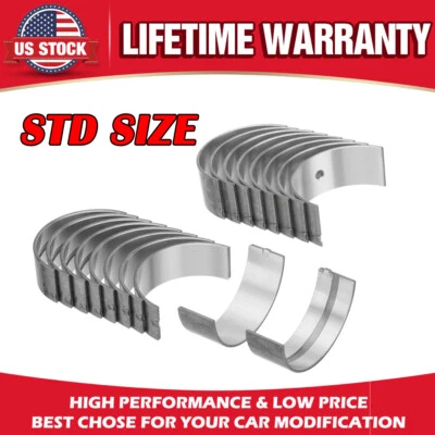 Kit de rodamientos de varilla principal para camioneta Toyota 1985-1991 1992 1993 1994 1995 2,4 L 22RE Foto 1 de 4