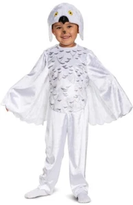 Costume unisex Harry Potter Edvige bambino taglia S/P (2T) di travestimento NUOVO - Foto 1 di 4