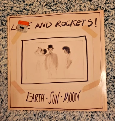 Love and Rockets: Earth Sun Moon. Big Time, 1987. Vinyl Record LP. 6058-1. - Image 1 of 4