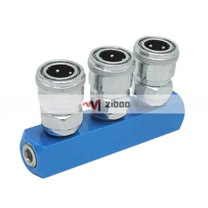 Three Pass Quick Connect Coupler Air Hose Coupling Tool✦Kd - Picture 1 of 1