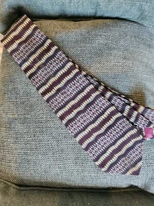Green Striped Kurt Geiger Silk Tie Late 90s - Picture 1 of 2