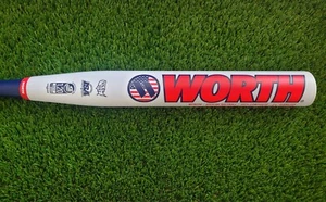 ¡Limpio! Bate de softbol lanzamiento lento equilibrado Worth Freedom USSSA WFR22U 34/26 - Imagen 1 de 11