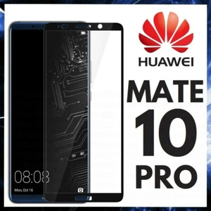 Film Tempered Glass For HUAWEI MATE 10 PRO Curved Protection Total 5D 9D - Picture 1 of 2