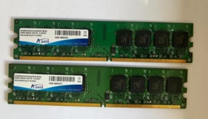 AData 4GB (2 x 2GB) DDR2 800 Mhz CL5 240 Pin Memory Module - Picture 1 of 1