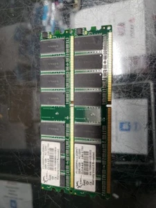 SET MIT 2 STICKS DDR 1GB CL 3 4 4 8 F1-3200PHU2 2GBNT GETESTET & FUNKTIONIERT KOSTENLOSER VERSAND - Bild 1 von 4