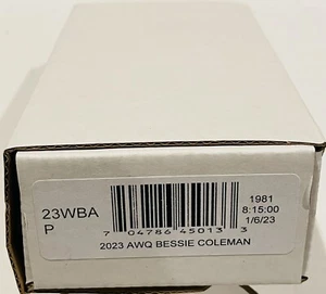 2023-P BESSIE COLEMAN AMERICAN WOMEN QUARTERS $25 MINT BAG IN BOX UNC BU 23WBA - Bild 1 von 1