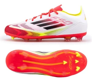 Adidas Juvenil F50 ELITE FG Botines de Fútbol Sala Blanco Bota de Fútbol Gimnasio Niño Spike IE1305 - Imagen 1 de 10