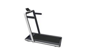 2 in 1 Under Desk Folding Treadmill 2.5 HP Walking Jogging Remote Control White - Picture 1 of 18