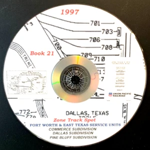 Union Pacific 1997 Ft Worth & E Texas Service Unit ZTS Book 21 PDF Pages on DVD - Picture 1 of 6
