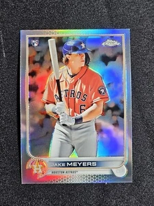Jake Meyers 2022 Topps Chrome #114 ROOKIE RC SILVER REFRACTOR ASTROS - Picture 1 of 2