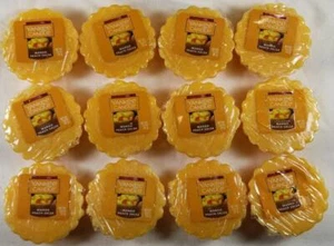 Yankee Candle Tarts: MANGO PEACH SALSA Wax Melts Lot of 12 Yellow Orange New - Picture 1 of 2