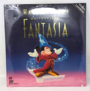 VINTAGE Walt Disney Fantasia Mickey Mouse Double Disc Laserdisc Masterpiece - Picture 1 of 3