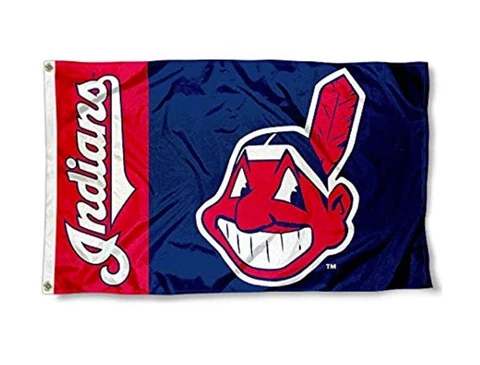 Cleveland Indians 3x5ft Banner Polyester Baseball WorldSeries CLE.IND.007 Cover