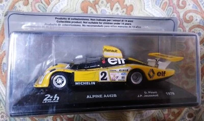 IXO 1:43 ALPINE A442B PIRONI/JAUSSAUD (24H LE MANS COLLECTION 9) CON FASCICOLO - Immagine 1 di 2
