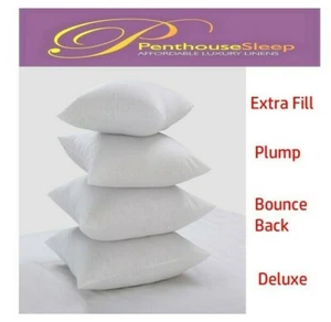 "Cuscino Cuscino Filler Interni Inserti RIEMPIMENTO EXTRA Economici 14" 16" 18" 20" 22" 24" - Foto 1 di 12