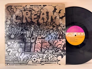 Rock 2LP CREAM Wheels of Fire ATCO 1st Press Stereo 1968 Foil Cover VG++ - Picture 1 of 3