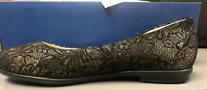 SAS San Antonio Shoes Womens Scenic Flats Black Lace Leather - Picture 1 of 7