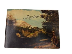 Vintage Mexico Tourist Picture Booklet 56 Photos English And Spanish HG34 - Foto 1 di 12