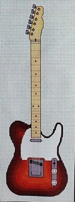 Elite Designs Telecaster Guitar Counted Cross Stitch Kit - New, Unopened  - Image 1 of 3