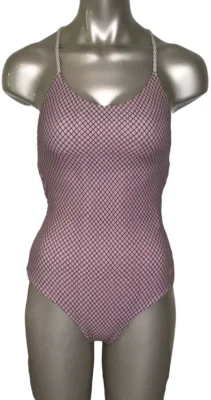 Arena Damen Badeanzug Beach Orange mit herausnehmbaren Unterbrustband Rosa Weiß - Bild 1 von 4