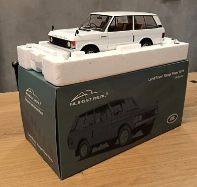 ALMOST REAL - Land Rover - RANGE ROVER 1970 - 810102 - White- Die Cast. - Immagine 1 di 4