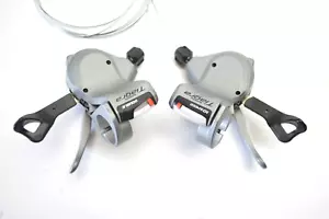 SHIMANO TIAGRA 10 X 2 SPEED BICYCLE RAPIDFIRE WINDOW SHIFTER POD SL-4600 CABLES - Picture 1 of 5